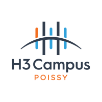 Logo H3 Campus Poissy